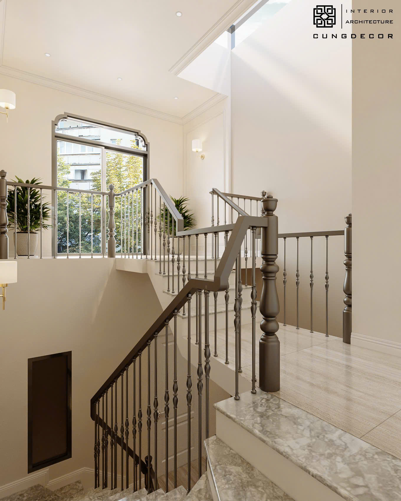 Nhà phố tân cổ điển